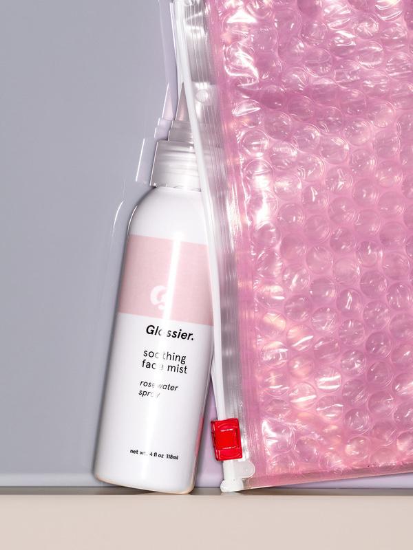 mist dewy face Face Soothing Face   Glossier Mist Rosewater Spray: