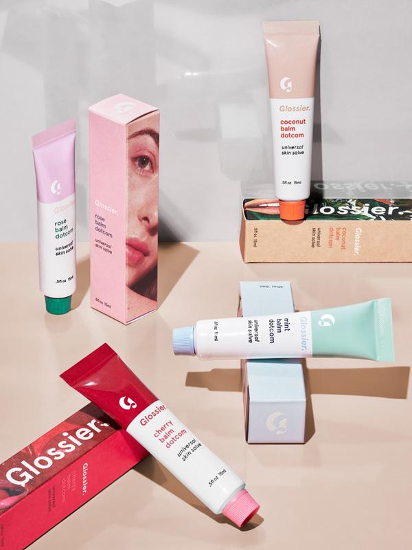 Glossier Four Flavoured Balm Dotcoms